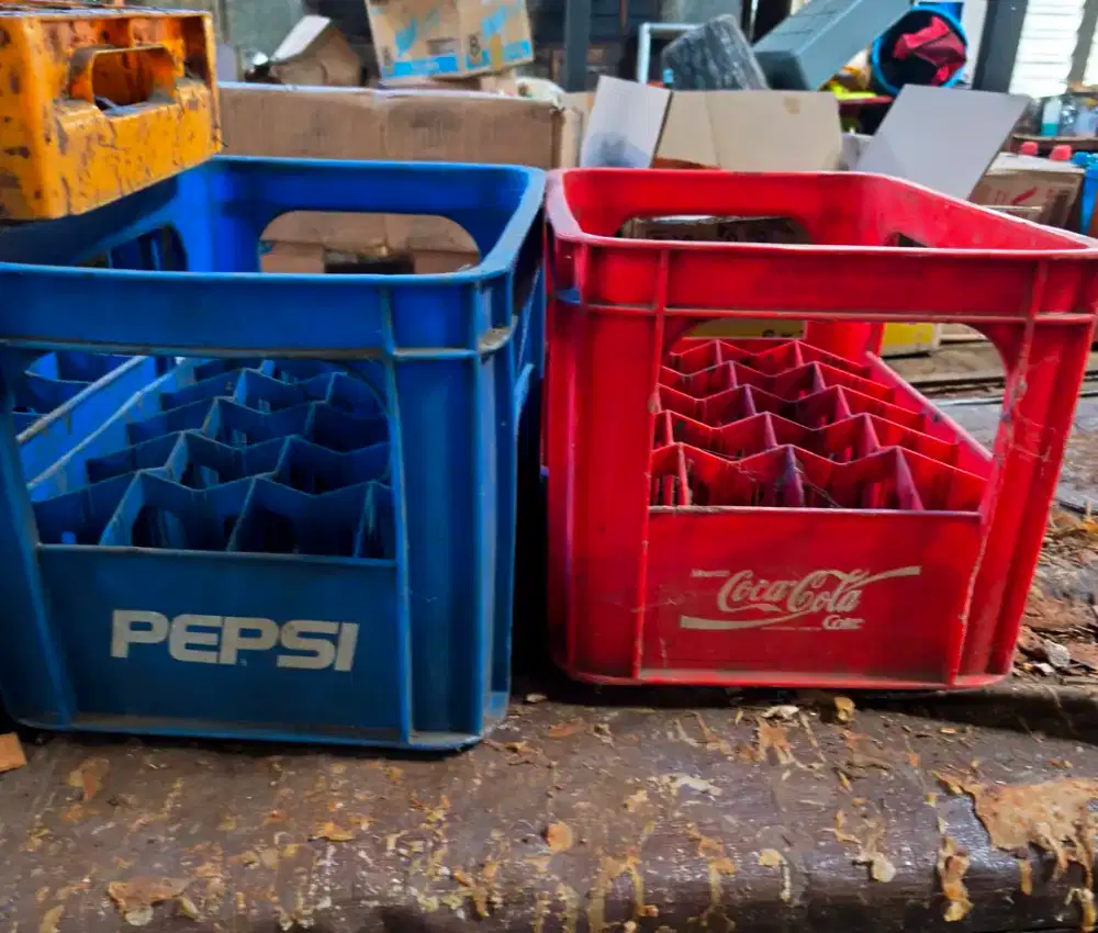 5 pcs Krat Minuman Pepsi & Coca Cola