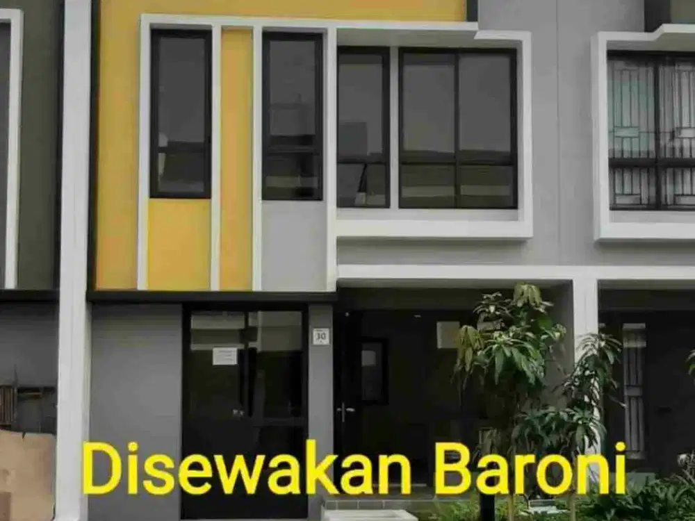 Disewakan rumah Baroni Gading Serpong