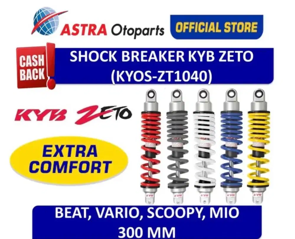 shock breaker absorber KYB KAYABA Zeto
