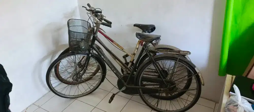 SEPEDA LAYAK PAKAI TINGGAL DICAT SAJA JADI BARU