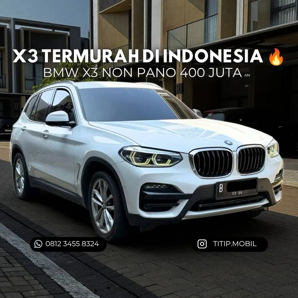 [TERMURAH CASH] BMW X3 NON PANO 2021