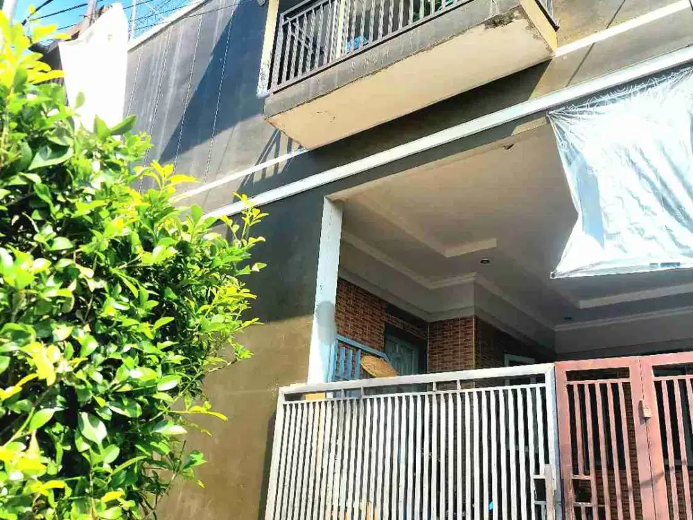RUMAH FULL 2 LANTAI, BALKON, DEKAT MARNATH, 5 KTDR, BISA UTK USAHA KONTRAKAN, SUPER MURAH.