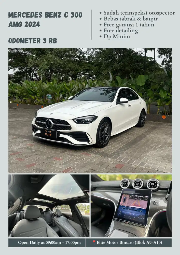 [LOW ODO] Mercedes Benz C 300 AMG 2024