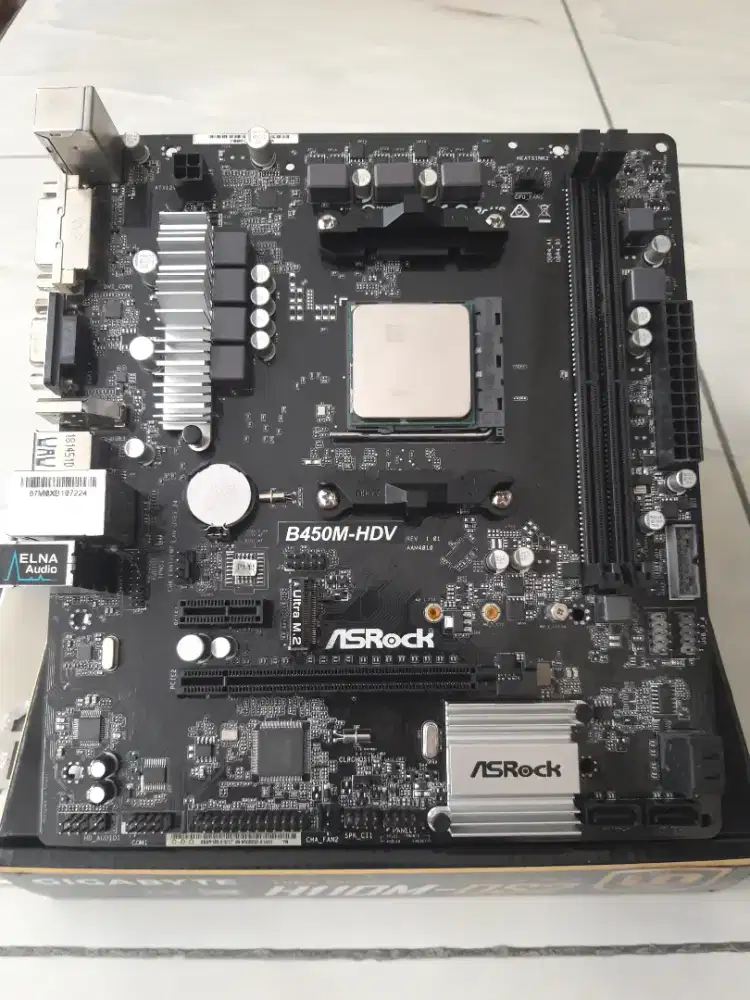 Apu A8 9600 & Asrock B450M-HDV