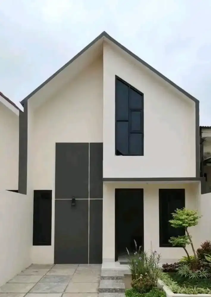 rumah cluster di pinggur jalan raya mampang sawangan