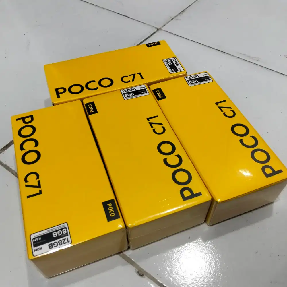 Poco c71 new segel original