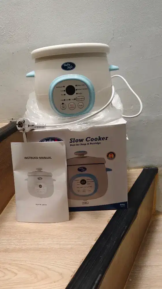 Baby Safe Digital Slow Cooker 1.5 L / Alat MPASI