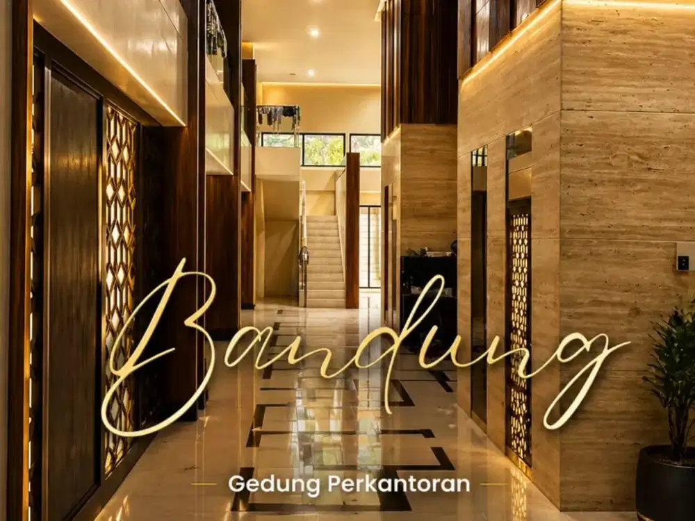 33M Investasi Gedung 7Level Pusat Kota Bandung Siap Pakai