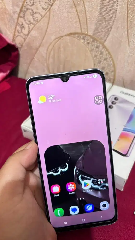 Samsung A05s purple