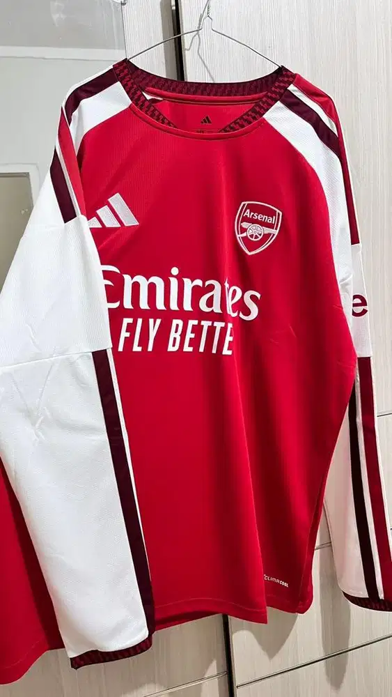 JERSEY ARSENAL HOME 2026/2027 LONG SLEEVE ORIGINAL