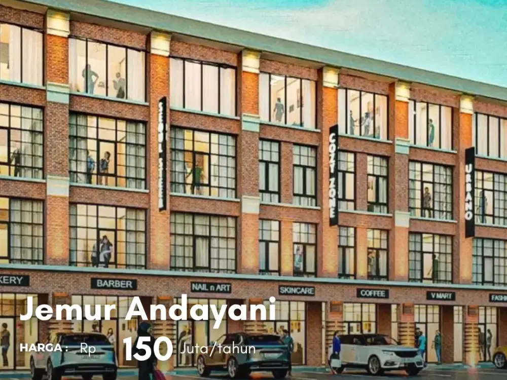 10 ruko baru gress Jemur Andayani Ready Juli'26