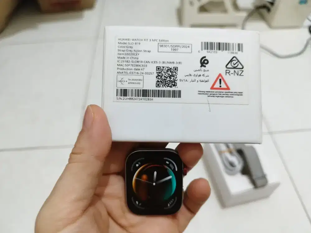 Smartwatch Huawei watch fit 3 NFC edition Mulus