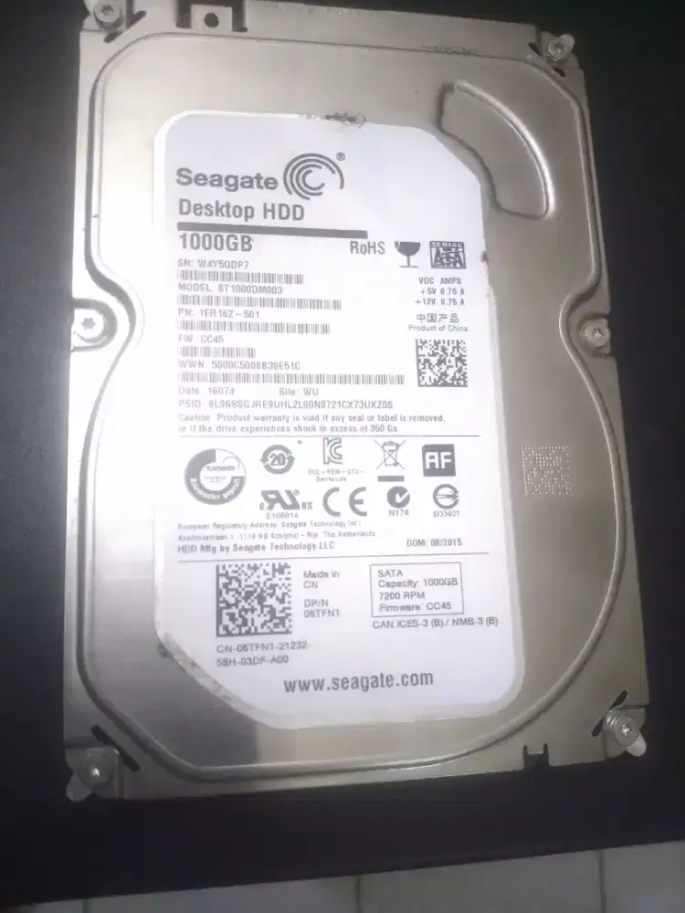 HDD SEAGATE 1TB