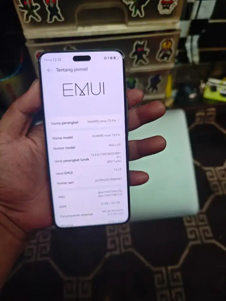 Huawei Nova 13 Pro Ram 12/512 Mulus Normal Bisa Tuker Tambah