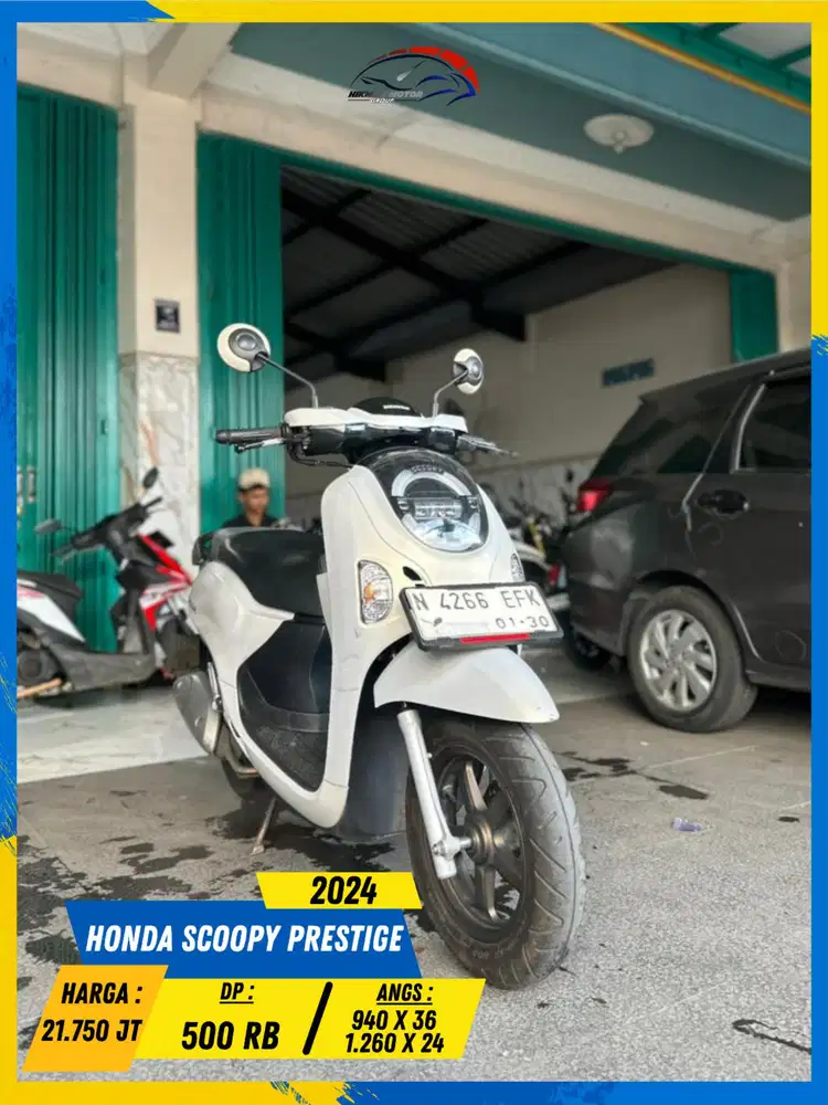 HONDA SCOOPY PRESTIGE 2024 GASSKEUN BOSSKU HIKMAH MOTOR KEPUH MALANG
