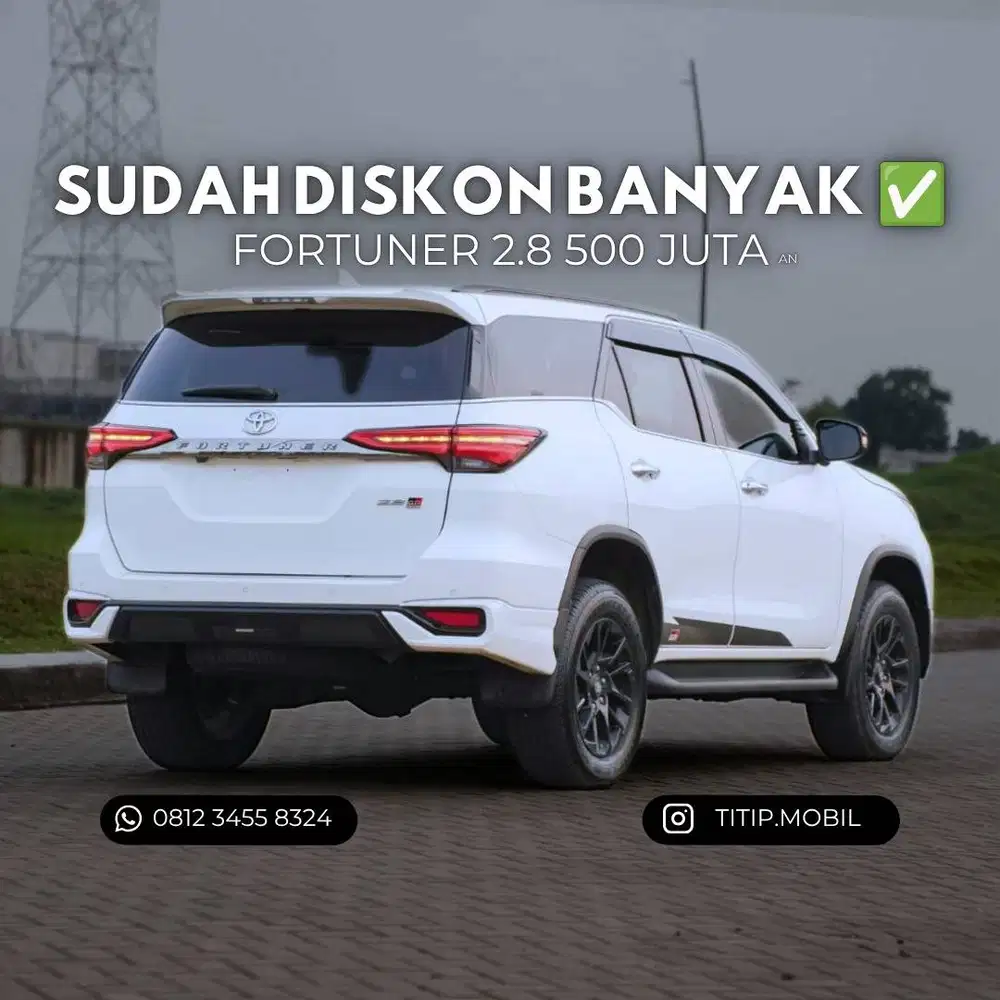 [TERMURAH] TOYOTA FORTUNER 2023