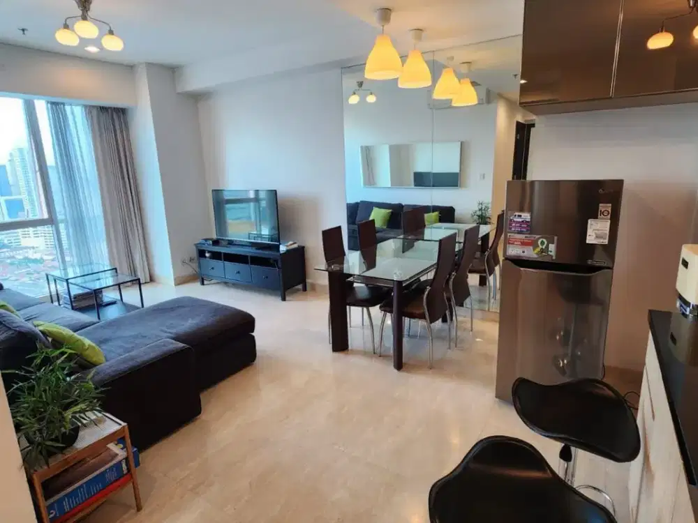 APARTEMEN SETIABUDI SKYGARDEN 2 BR FULL FURNISHED SIAP HUNI