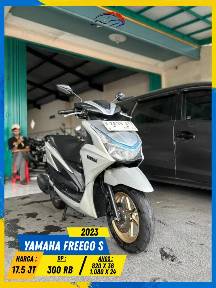 YAMAHA FREEGO S 2023 MANTAP MASZEHH HIKMAH MOTOR KEPUH MALANG