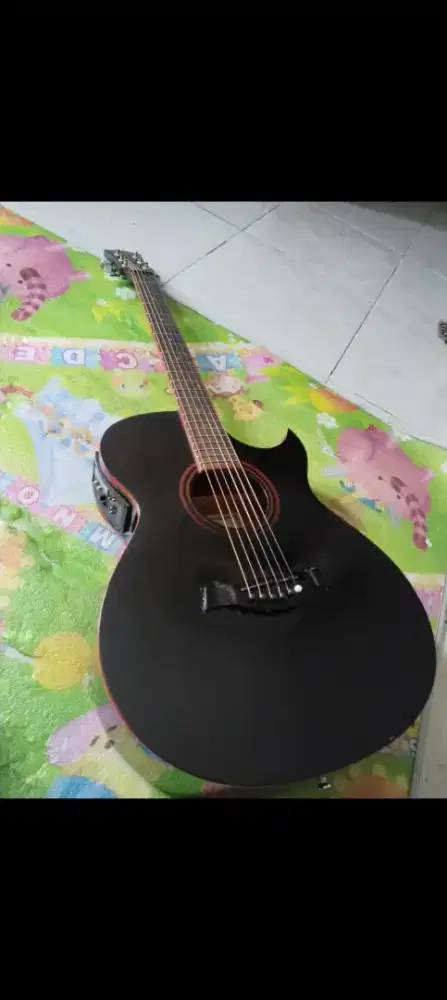 Gitar akustik elektrik ori caraya mantap siap pakai nett