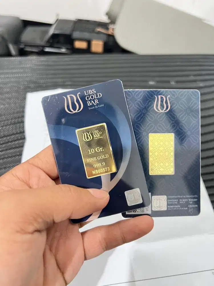 Emas fisik UBS 5 dan 10 gram