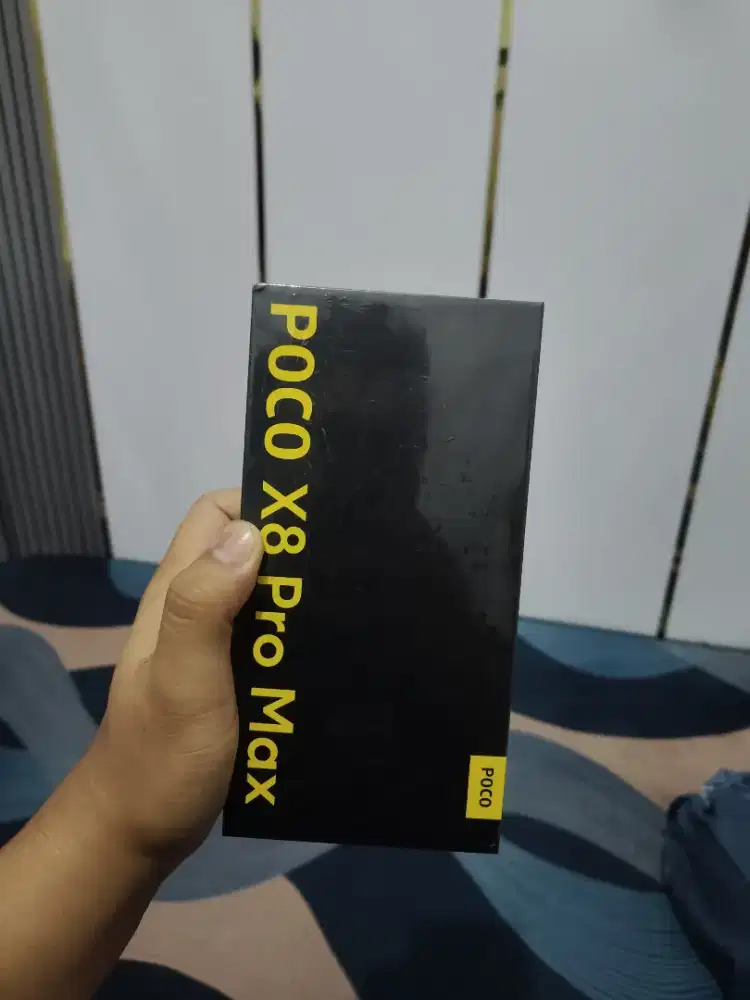 POCO X8 PROMAX 12/256 BARU SEGEL BNIB NOREPACK