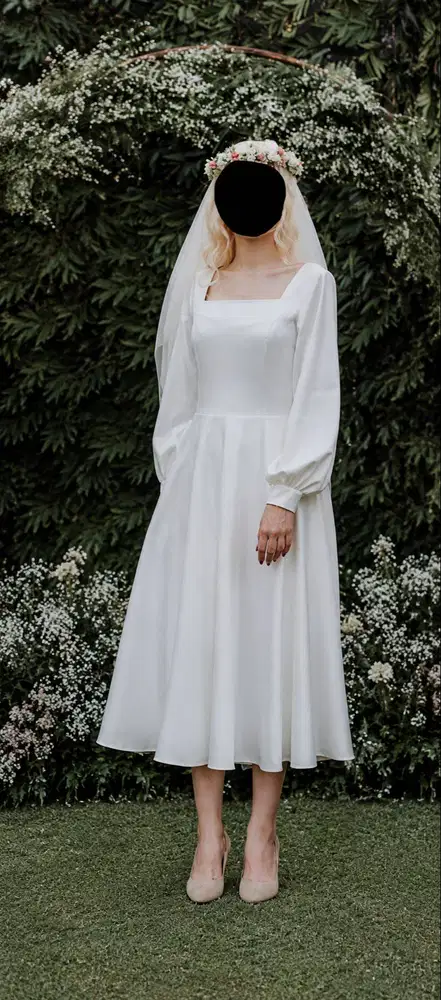 Dress/Baju/Gaun untuk Akad/Resepsi/Prewedding/Wedding