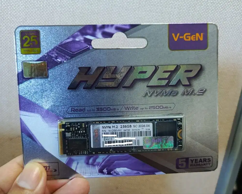 Vgen Hyper M2 NVME Gen3 256GB Baru