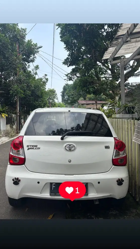 Toyota Etios Valco 2014 Bensin