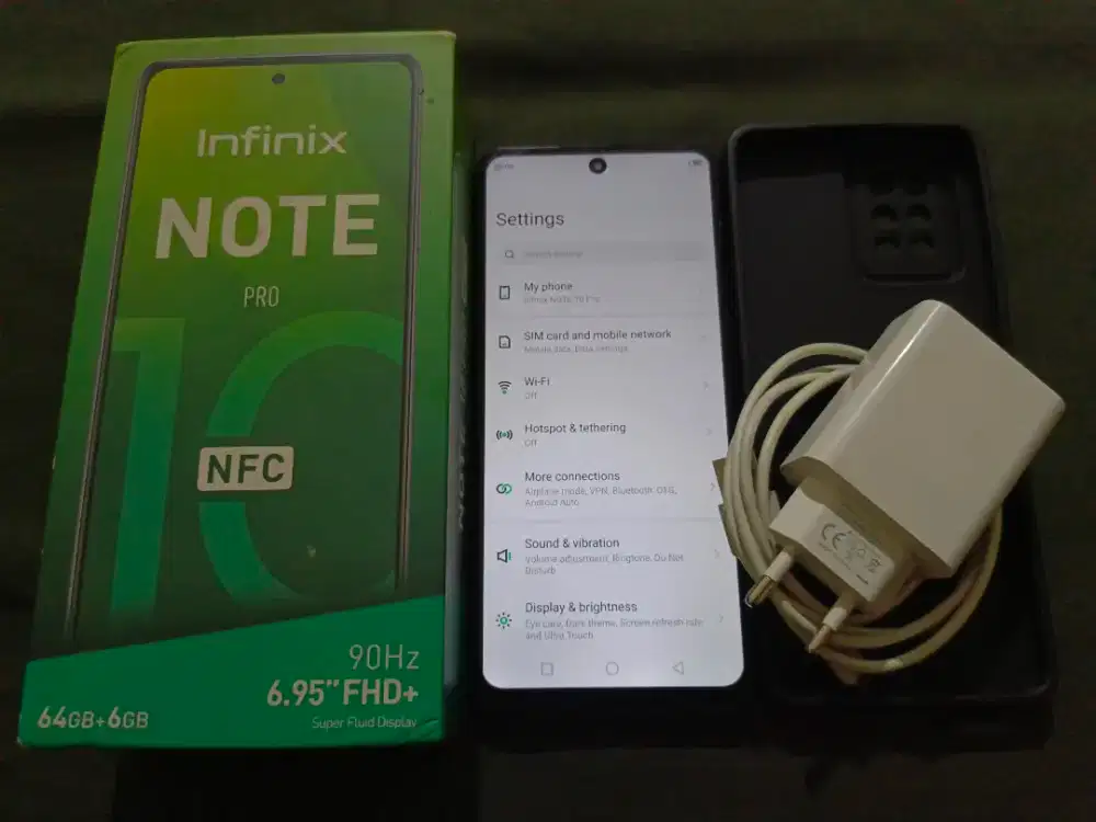 Infinix Note 10 Pro NFC 6/64 Fullset