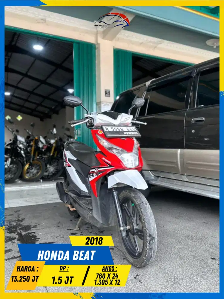 HONDA BEAT 2018 MURAH MERIAH BOSSKU HIKMAH MOTOR KEPUH MALANG