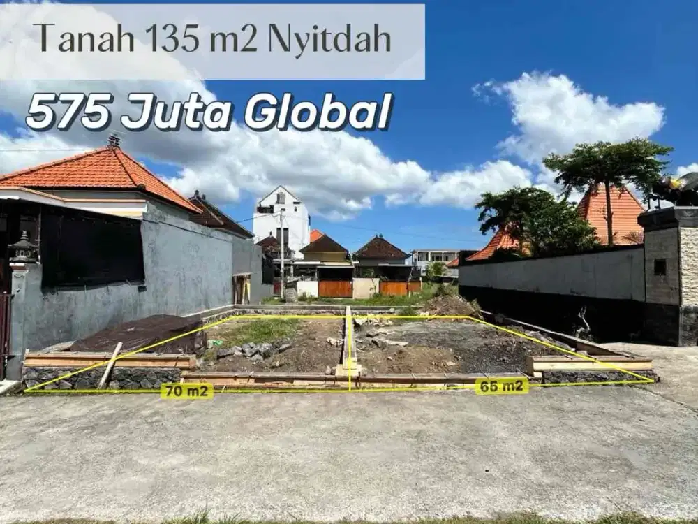 SALE Tanah SHM Nyitdah Akses Mobil Papasan