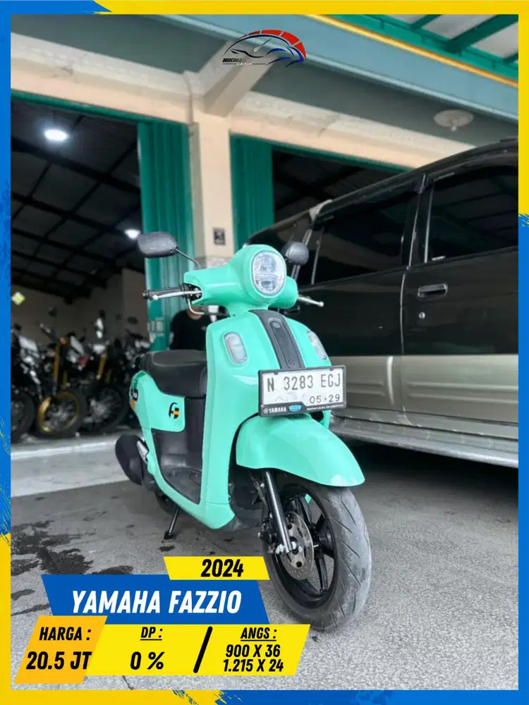 YAMAHA FAZZIO 2024 NEGO TIPIS BOLOH HIKMAH MOTOR KEPUH MALANG