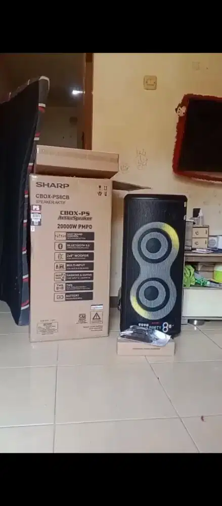 Speaker Sharp CBOX-PS8CB