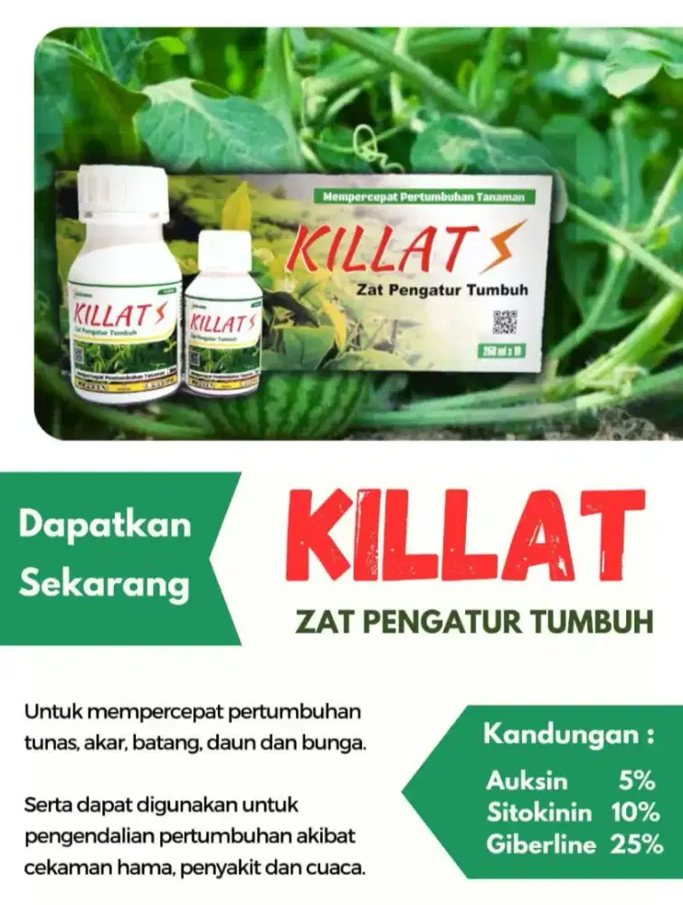 Pupuk cair Killat 250ml
