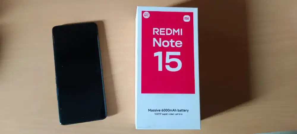 Jual cepat Redmi note 15