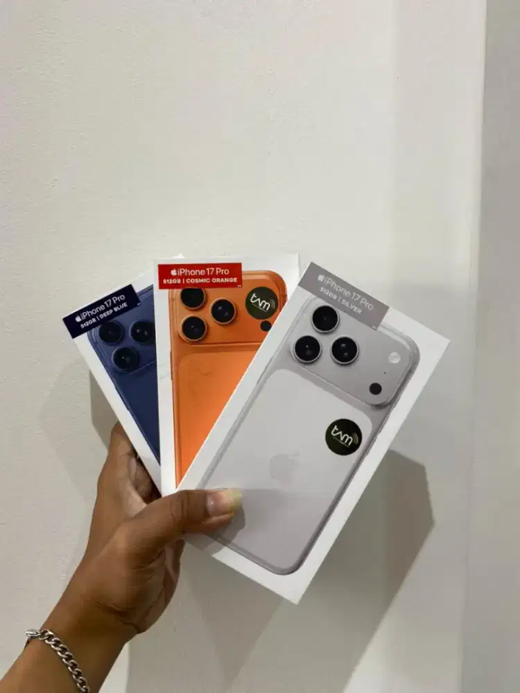 Iphone 17 pro 256 garansi resmi TAM