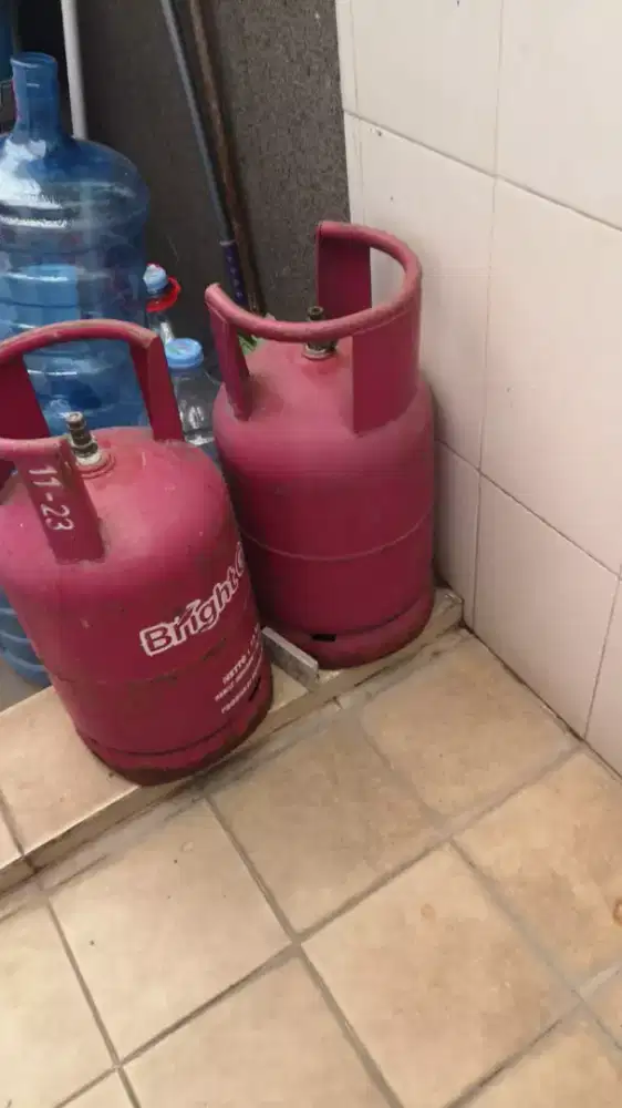 Di cari Tabung LPG elpiji bright gas 12kg