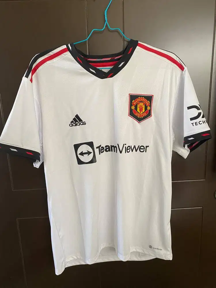 T SHIRT ADIDAS MANCHESTER UNITED – WHITE - TEAM VIEWER – PRELOVED