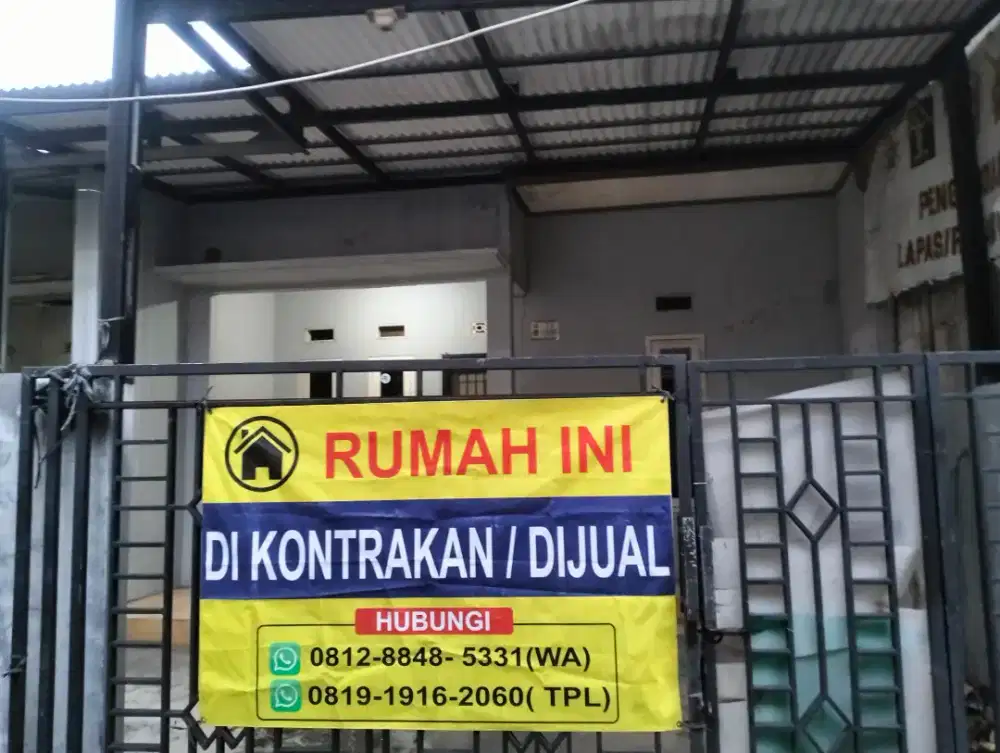 Rumah di jual Atau dinkontrakan