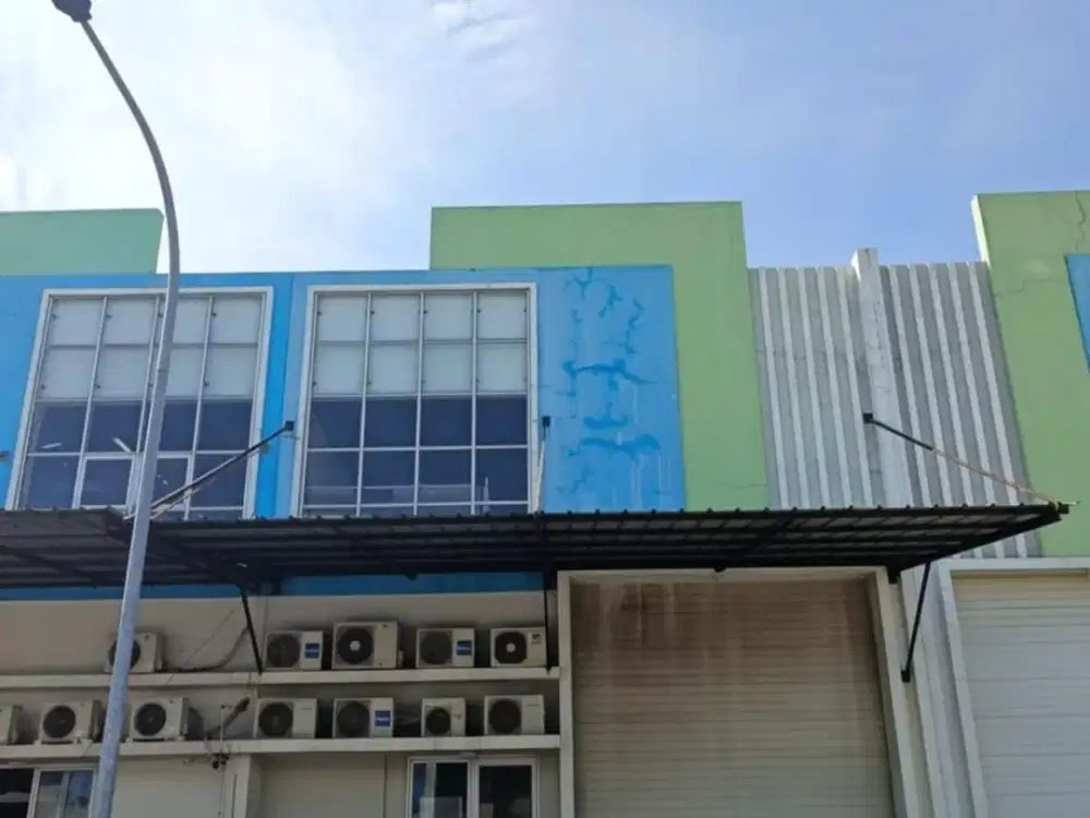 Gudang Komersil 2 Lantai Lokasi Pergudangan Bizzpark Daan Mogot Jakarta Barat