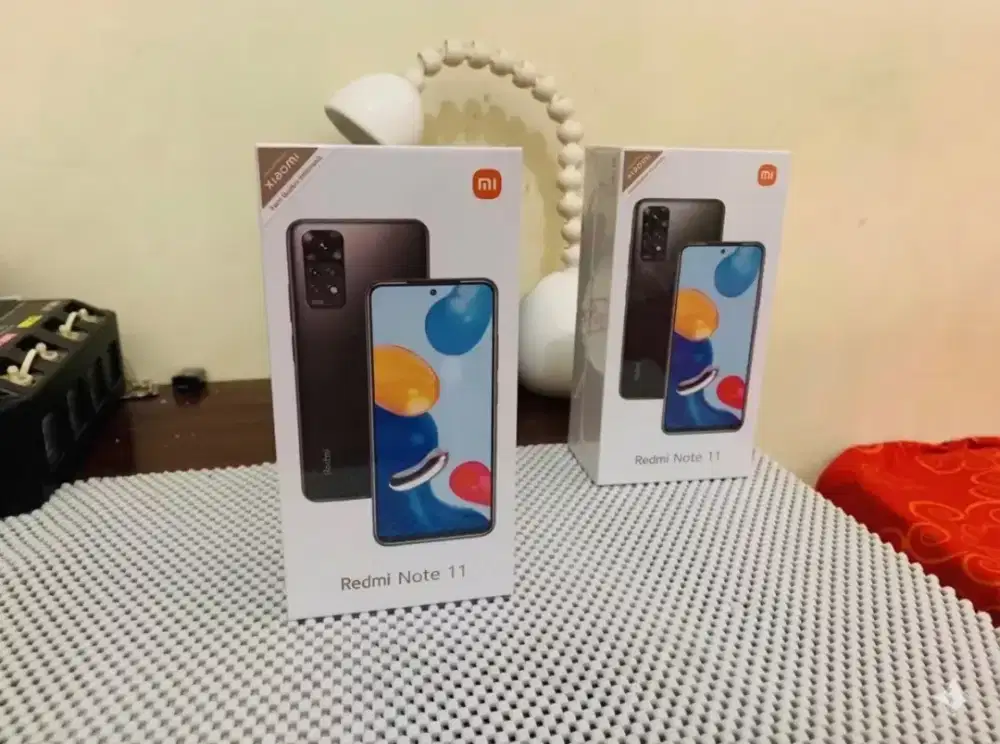 HP redmi note 11 6/128 baru dan segel