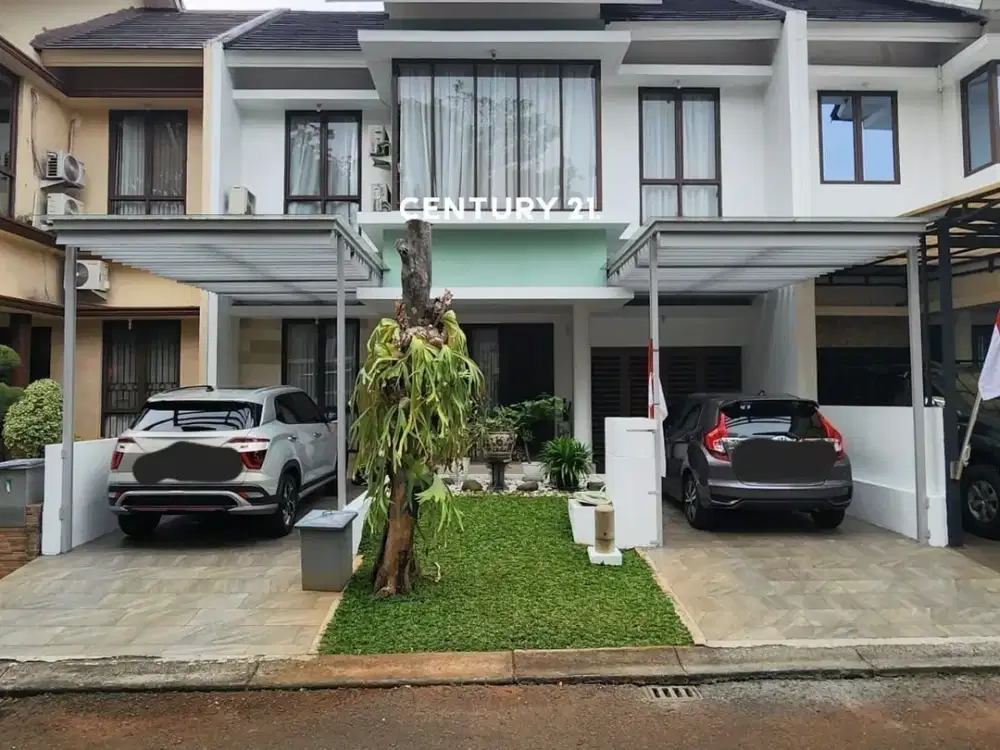 Rumah View Taman Di Cluster Discovery Bintaro Jaya Sektor 9