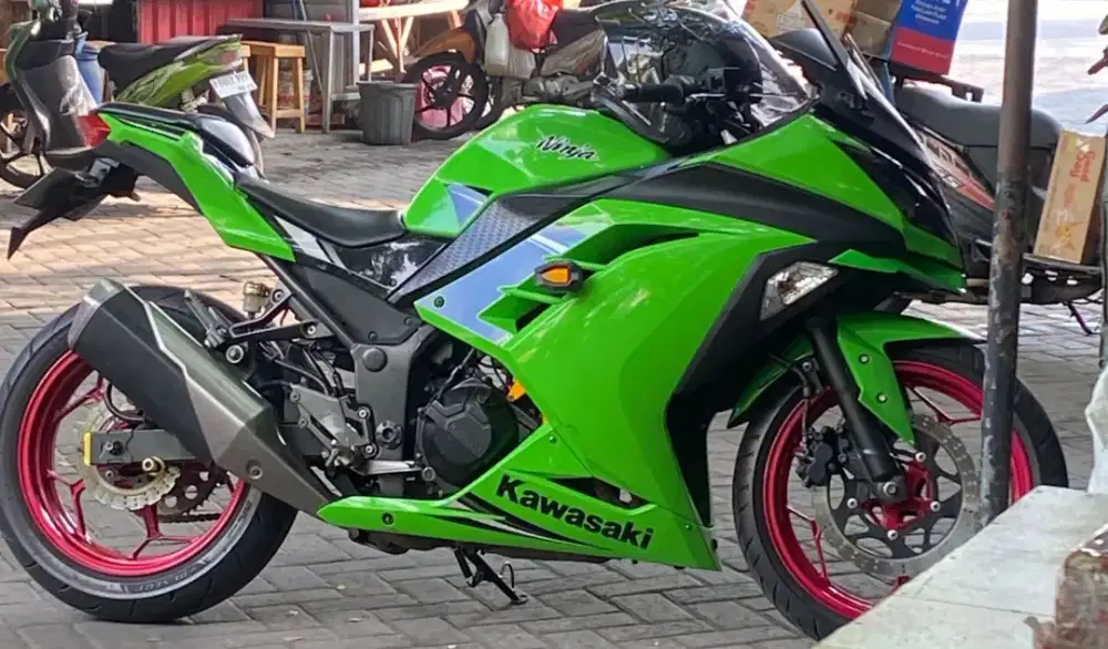 Kawasaki NINJA FI 250 HIJAU STABILO 2014