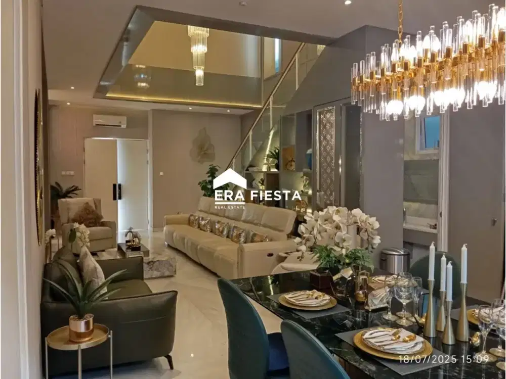 Langka Rumah Ex Show Unit Dekat Kawasan Kuliner Pasadena Grand Residence Gading Serpong