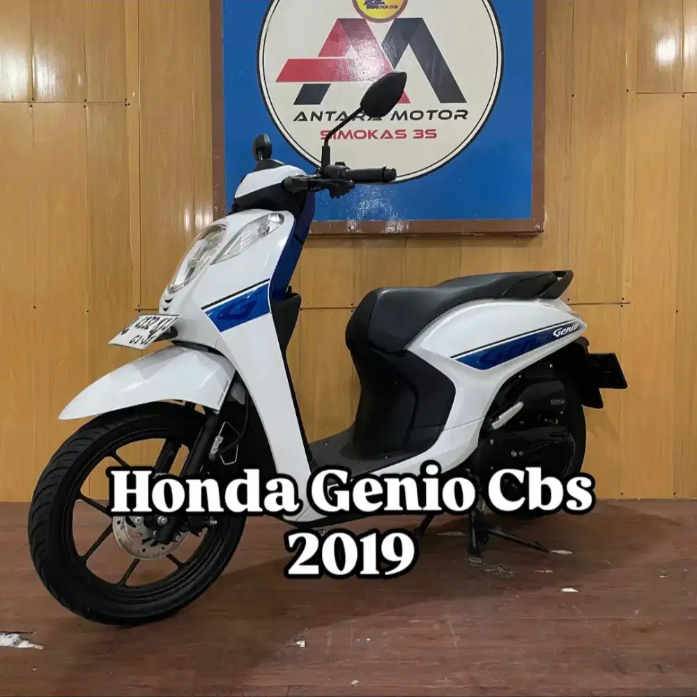 [FORE SALE] HONDA GENIO CBS 2019 MURAH MERIAH DP CUMA 500 RIBU AJA