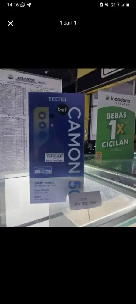 TECNO CAMON 50 8/256 | ATLANTIS DAHSYAT