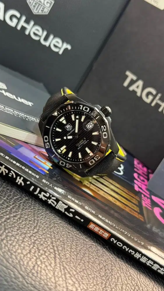 Tag Heuer Aquaracer Black Titanium