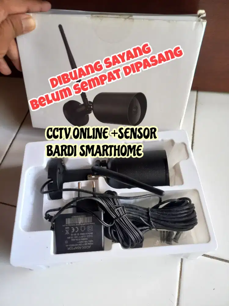 Dibuang sayang CCTV ONLINE OUTDOOR BARDI SMARTHOME
