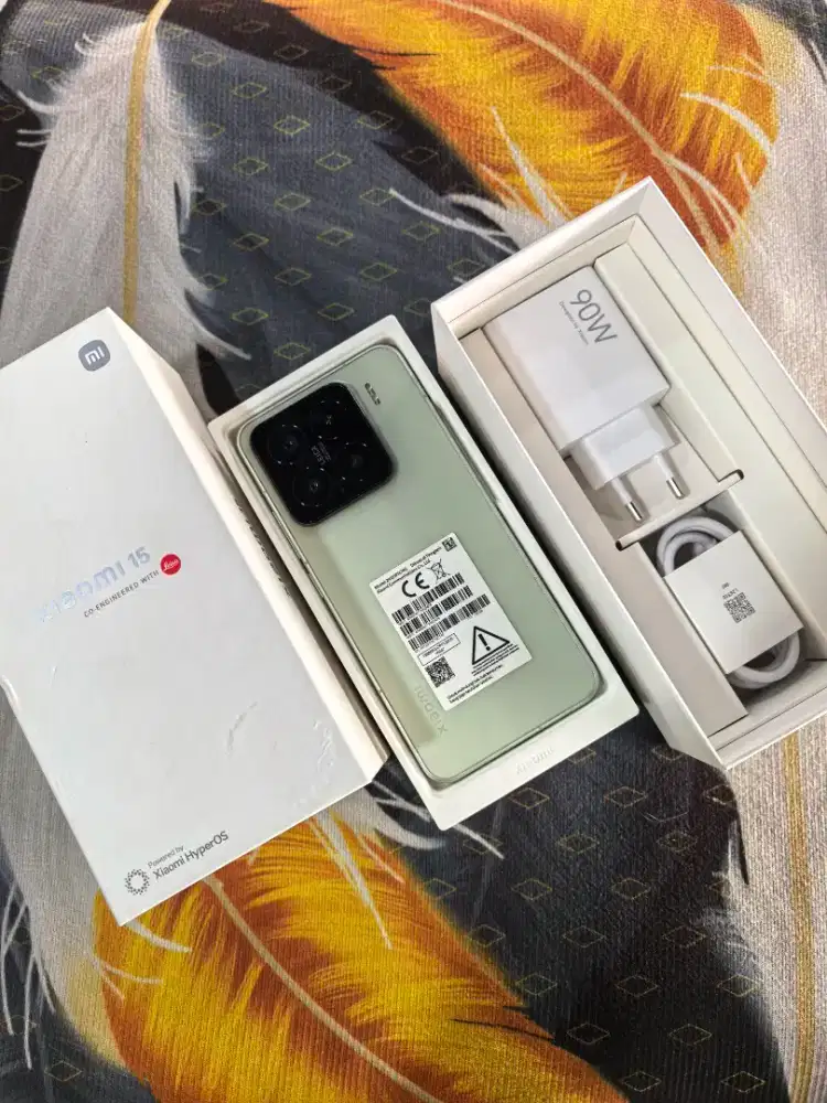 Xiaomi 15 5G Ram 12/256 GB second garansi panjang