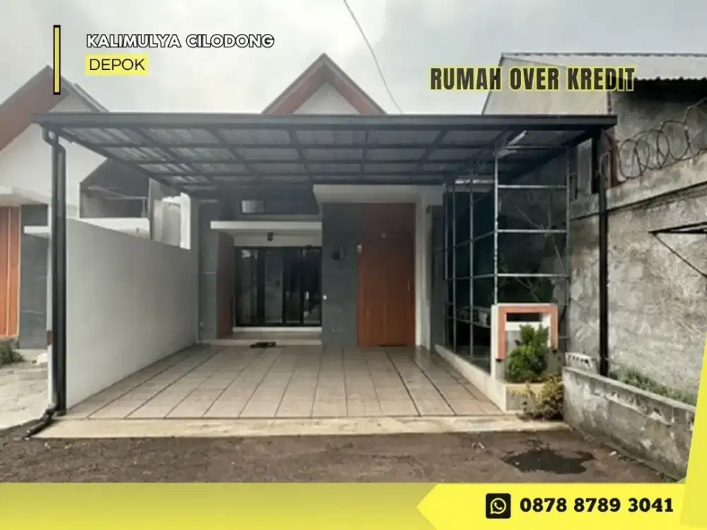 Over Kredit Rumah ccln flat 83JT di Cilodong Depok dkt Alun alun GDC